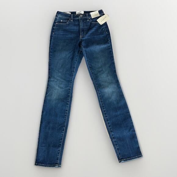 NWT Universal Thread High-Rise Skinny Jeans Women’s Size 4R Blue Denim - Picture 2 of 9
